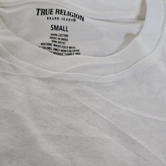 True Religion White Short Sleeve Tee - Picture 13 of 16